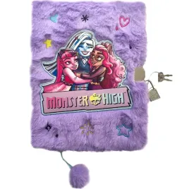 pamietnik-pluszowy-z-klodka-a5-monster-high-st-majewski