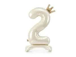 stojacy-balon-foliowy-cyfra-2-z-korona-84-cm-jasny-krem-bezowy-urodziny
