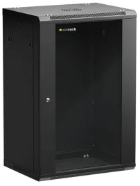 szafa-wiszaca-rack-19-18u-450mm-netrack-f-line-czarna-drzwi-szklane