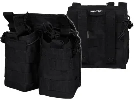 ladownica-na-4-magazynki-ak-47-m16-mil-tec-otwarta-podwojna-czarna-gr