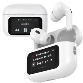 sluchawki-bezprzewodowe-douszne-dokanalowe-bluetooth-biale-wyswietlacz-led
