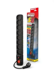 listwa-zasilajaca-acar-s8-8-gniazd-3m-antyprzepieciowa-230v-z-uziemieniem