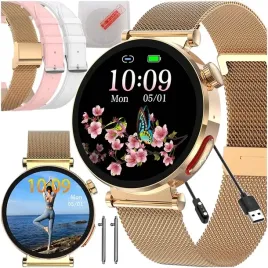 smartwatch-damski-zegarek-z-pomiarem-cukru-ekg-glukoza-cisnienie-rozmowy-pl
