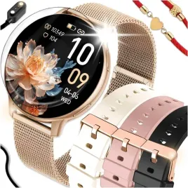 smartwatch-damski-zegarek-dla-kobiety-menu-pl-rozmowy-cisnienie-bpm-4-paski