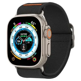 pasek-do-apple-watch-42-44-45-49-mm-spigen-fit-lite-ultra-czarny