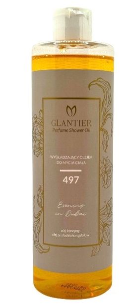 GLANTIER Olejek Do Mycia Ciała Wygładzający 497 - 400ml