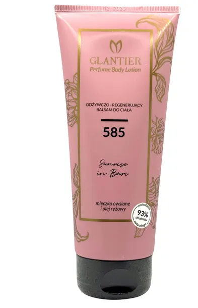 GLANTIER Perfumowany Balsam do ciała odżywczo-regenerujący 585 - 200ml