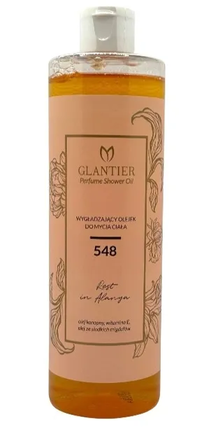 GLANTIER Olejek Do Mycia Ciała Wygładzający 548 - 400ml