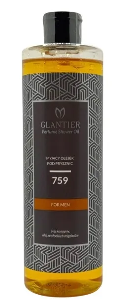 GLANTIER Myjący Olejek Pod Prysznic Dla Mężczyzn 759 - 400ml