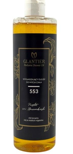GLANTIER Olejek Do Mycia Ciała Wygładzający 553 - 400ml