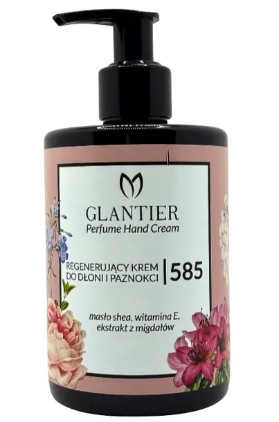 GLANTIER Regenerujący krem do rąk 585 - 300ml