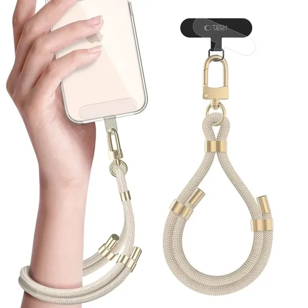 tech-protect-c4s-rope-wrist-strap-beige-gold-stan-nowy-producent-tech-protect