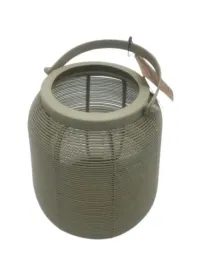 home-styling-lampion-metalowy-16x19cm-zielony