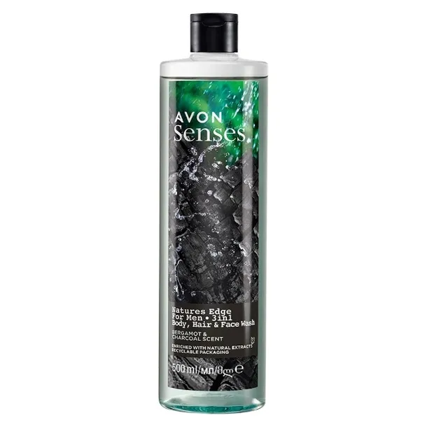 AVON Żel do mycia ciała, twarzy i włosów dla mężczyzn 500ml