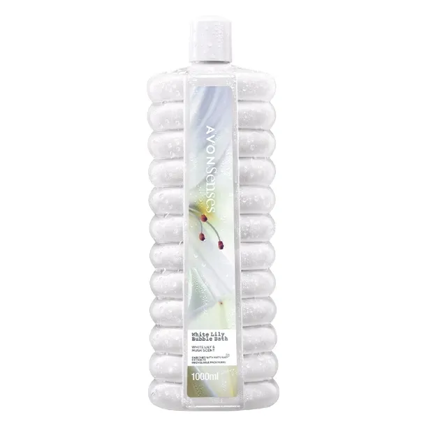 AVON Płyn do Kąpieli Biała Lilia Kwiatowy Zapach Gęsta Piana Relaks 1000ml