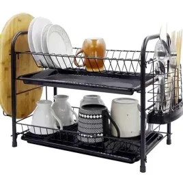 stylowa-suszarka-do-naczyn-ociekacz-z-tacka-dwupoziomowa-loftowa-metalowa