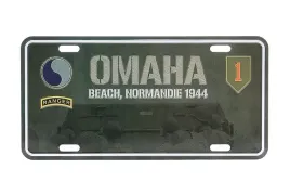 tablica-rejestracyjna-omaha-beach-normandii-1944