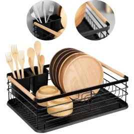 suszarka-do-naczyn-czarna-stojaca-ociekacz-duza