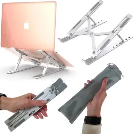 skladana-podstawka-stojak-pod-laptop-tablet-aluminiowa-srebrna-pokrowiec