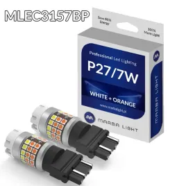 zarowki-led-dwukolorowe-p27-7w-3157-ec-canbus-opornik-bialy-pomaranczowy