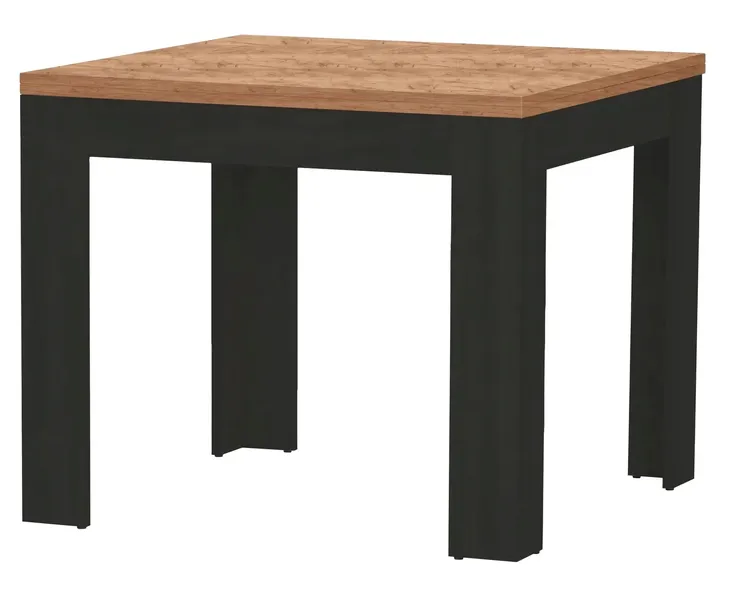 STÓŁ ROZKŁADANY MERKURY DĄB CRAFT/CZARNY 90-180