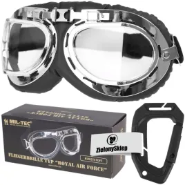 gogle-lotnicze-pilota-raf-replika-mil-tec-royal-air-force-chrome