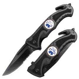 noz-skladany-ratowniczy-rescue-scyzoryk-medyka-mil-tec-czarny-z-klipsem