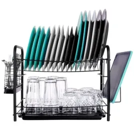 ociekacz-suszarka-na-naczynia-sztucce-dwupoziomowa-pietrowa-stojaca-wiszaca