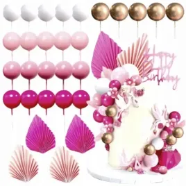 topper-kule-kulki-na-piku-rozowe-zlote-liscie-wachlarze-dekoracja-tort-roz