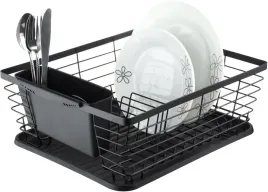 suszarka-do-naczyn-talerzy-czarna-ociekacz-sztucce