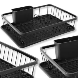 ociekacz-duza-suszarka-na-naczynia-talerze-sztucce-stojaca-czarna-xxl