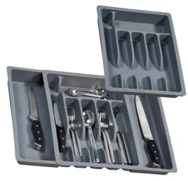 rozsuwany-wklad-do-szuflady-kuchennej-organizer-na-przybory-sztucce-szary