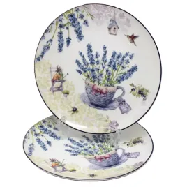elegancki-komplet-dwoch-talerzy-20-5cm-lawenda-zestaw-2-szt-idealny-prezent
