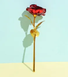 wieczna-roza-czerwona-ozdobne-pudelko-na-prezent-zlota-lodyga-podstawka-lov