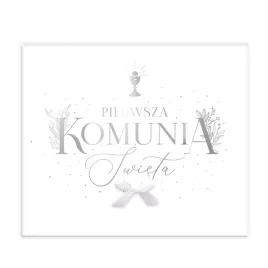 album-z-okazji-i-komunii-swietej-srebrne-napisy-kokardka