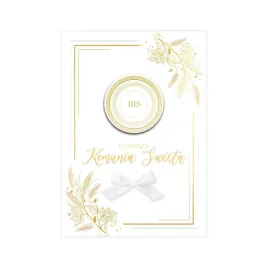 album-z-okazji-i-komunii-swietej-format-a5-zlota-okragla-hostia