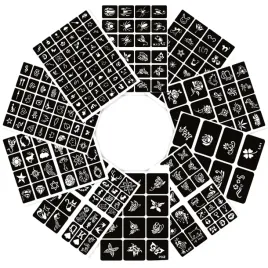 tatuaze-brokatowe-szblony-pakiet-szablonow-10szt