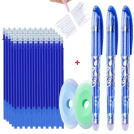 zmazywalne-dlugopisy-zestaw-4-sztuk-dlugopis-zmazywalny-100-wkladow-2-gumka