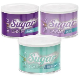 italwax-zestaw-past-cukrowych-ultra-soft-soft-strong-naturalna-depilacja