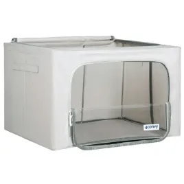 organizer-box-pojemnik-torba-do-szaf-na-ubrania-ze-stelazem-pokrywka-66l