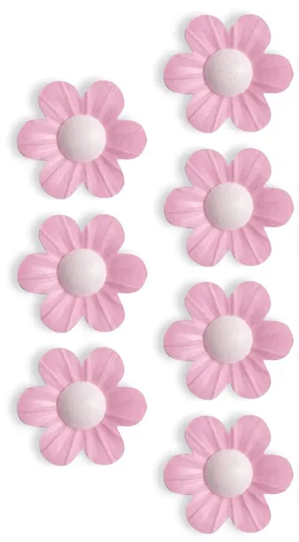 niezapominajki-rozowe-7-sztuk-kwiaty-jadalne-waflowe-dekoracja-cukiernicza-marka-daisy-decor