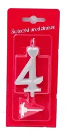 swieczka-urodzinowa-kolor-biala-cyfra-4-cztery-urodziny-rocznica-jubileusz