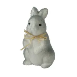 zajaczek-wielkanocny-flokowany-szary-zajac-krolik-ozdoba-figurka-16-cm