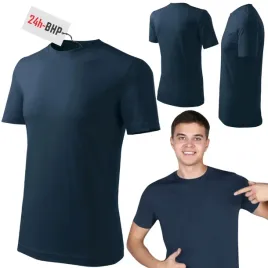 koszulka-robocza-meska-bawelna-100percent-t-shirt-granatowa-bhp-classic-24h-bhp