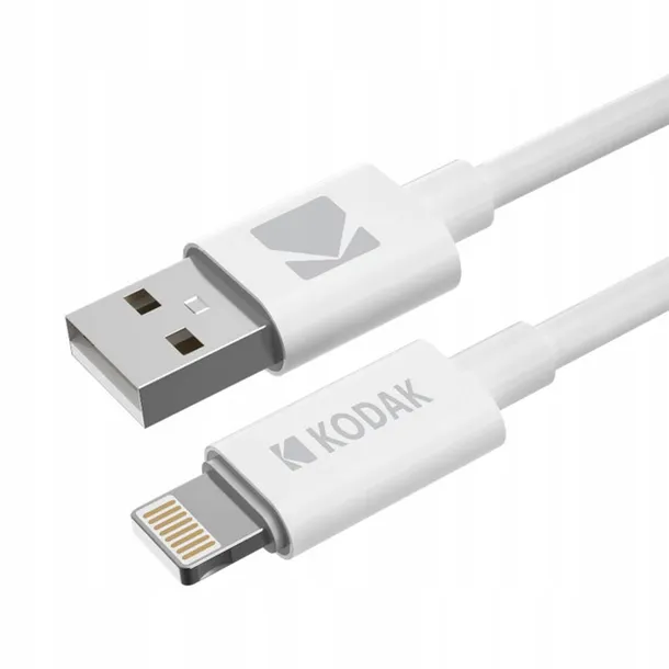 kabel-kodak-usb-apple-lightning-1-m-bialy-kolor-bialy