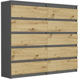 elegancka-komoda-140-szafka-10-szuflad-r-140-s10-antracyt-mix-artisan-w-nowoczesnym-stylu