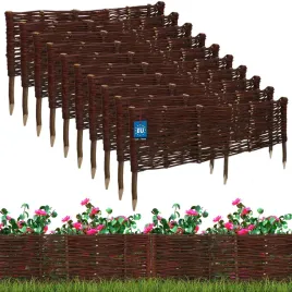 zestaw-10x-palisada-ogrodowa-wiklinowa-obrzeze-plotek-wbijane-plot-100x30cm