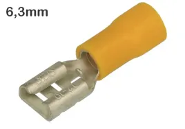 konektor-izolowany-zenski-63x08mm-zolty-koncowka-10-sztuk