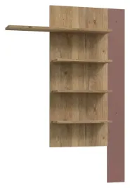 polka-wiszaca-na-ksiazki-breathtaker-bthb01-terakota-dab-mauvella