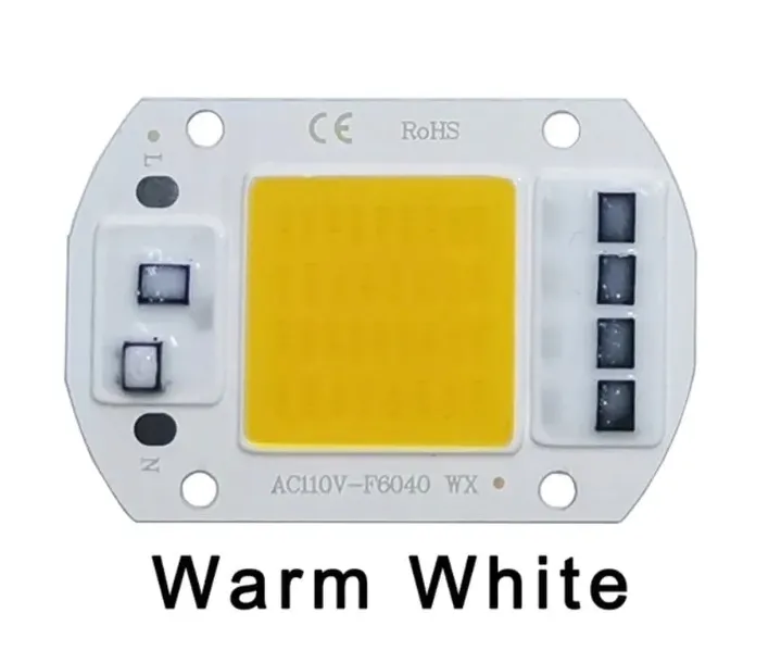 Dioda Led moduł COB 50W 230V Halogen naświetlacz